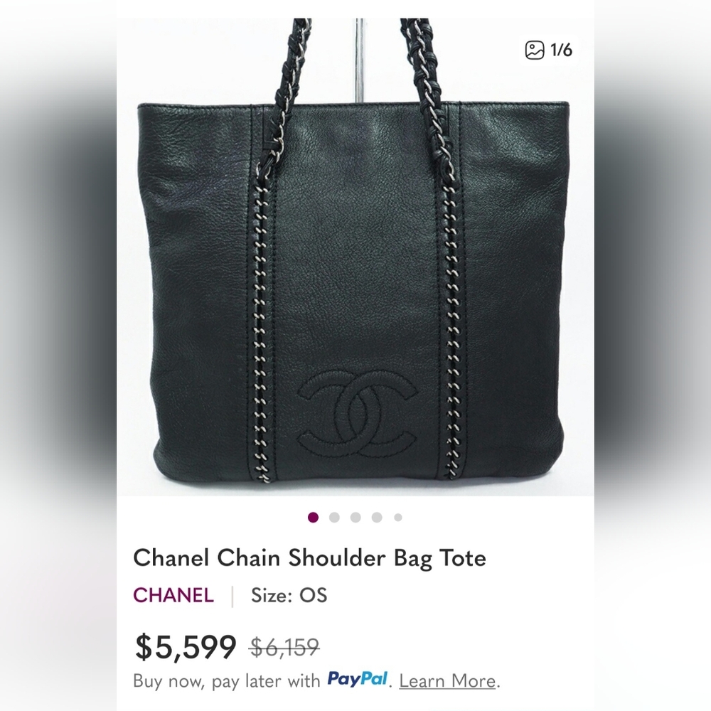 Chanel Luxe Ligne Tote Bag - Picture 16 of 16